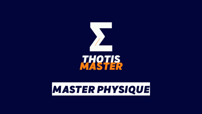 Master physique Master physique