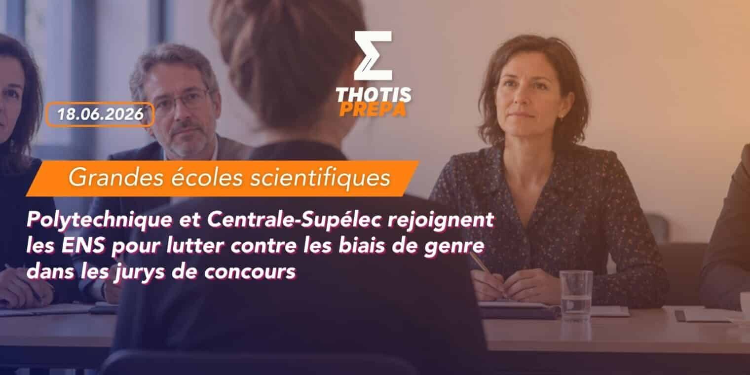 Polytechnique et Centrale-Supélec rejoignent les ENS pour lutter contre les biais de genre dans les jurys de concours-3 Grandes écoles scientifiques : Polytechnique et Centrale-Supélec rejoignent les ENS pour lutter contre les biais de genre dans les jurys de concours