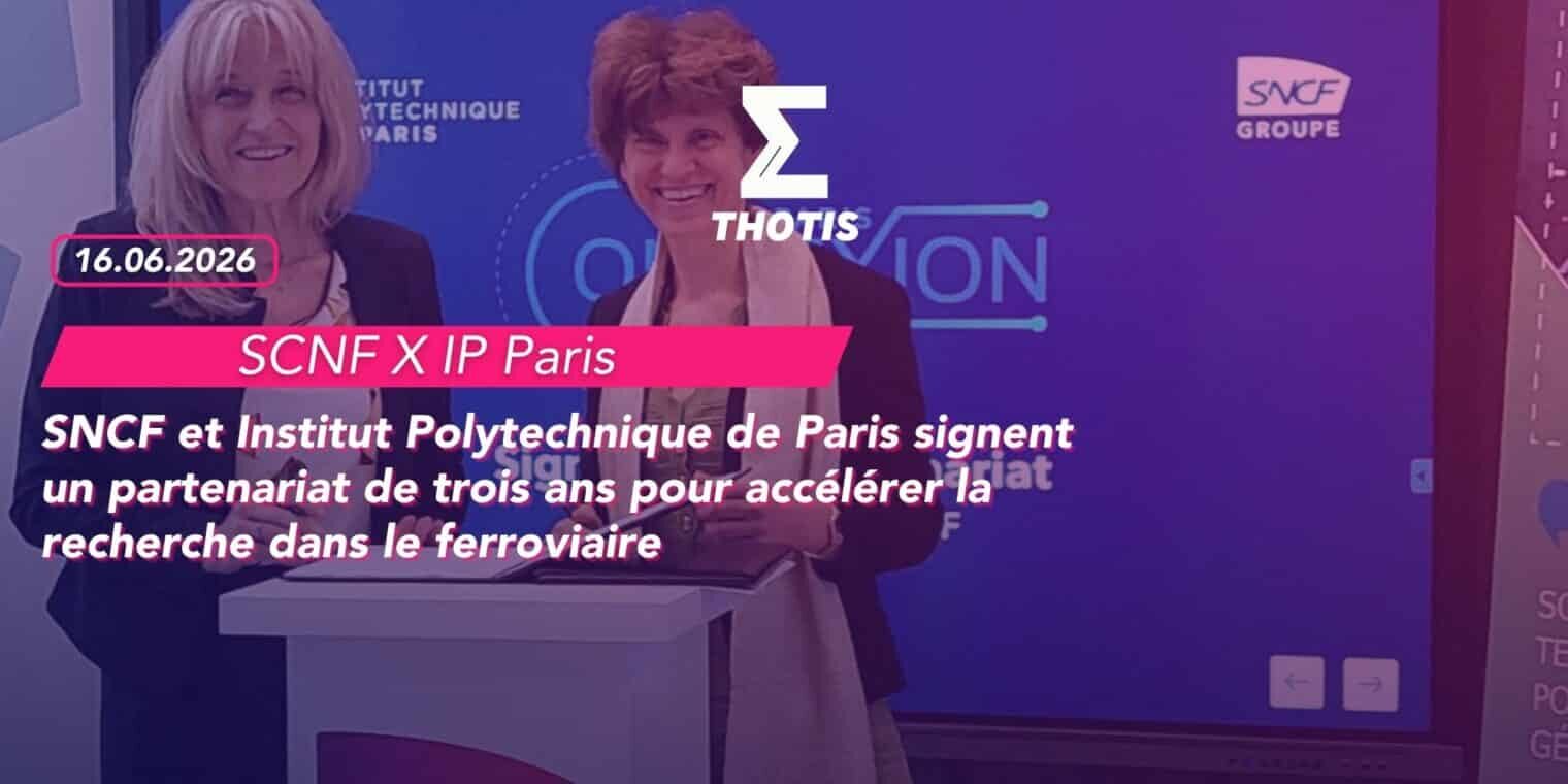 SNCF et Institut Polytechnique de Paris signent un partenariat de trois ans pour accélérer la recherche dans le ferroviaire SNCF et Institut Polytechnique de Paris signent un partenariat de trois ans pour accélérer la recherche dans le ferroviaire