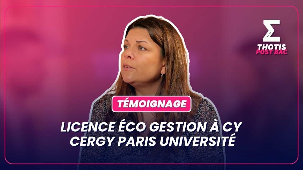 licence éco-gestion à CY