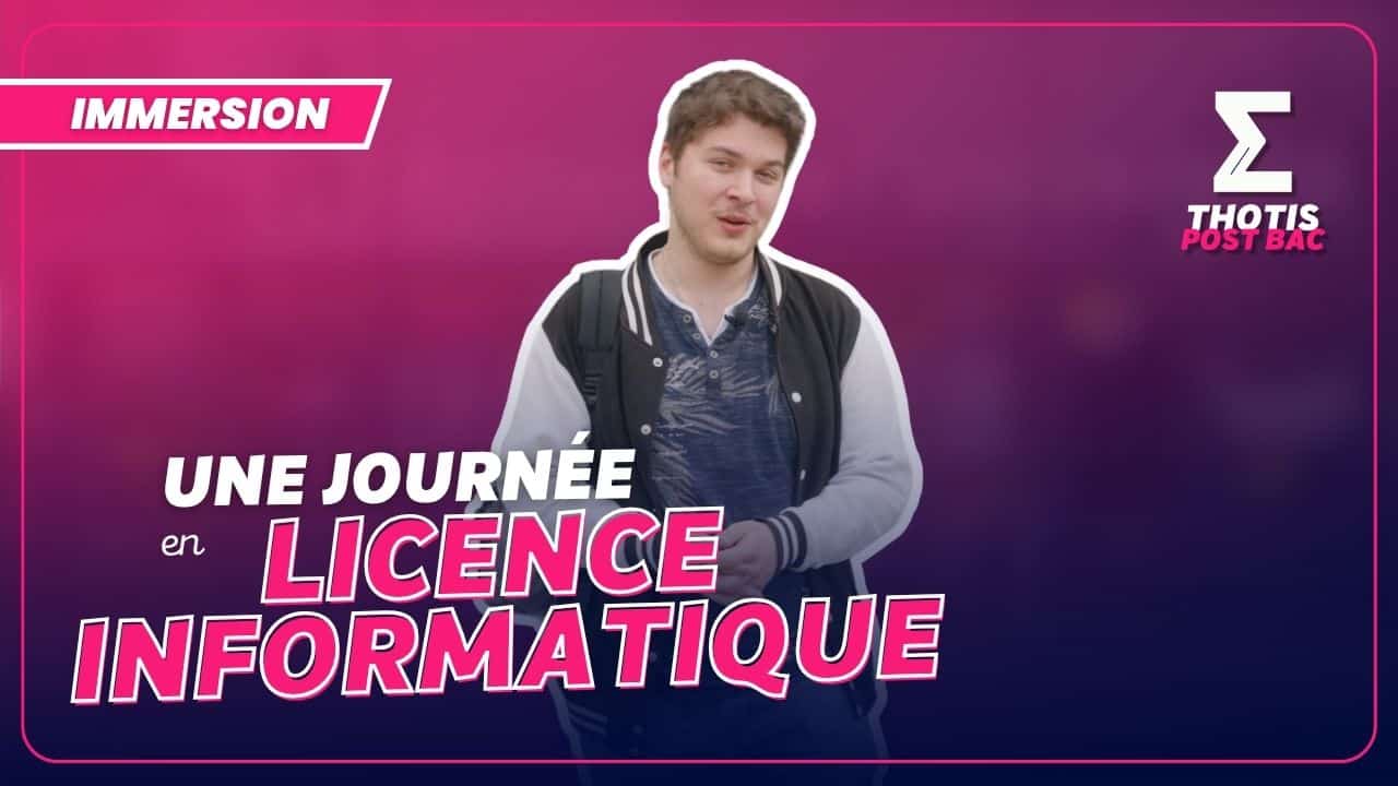 Immersion - licence informatique