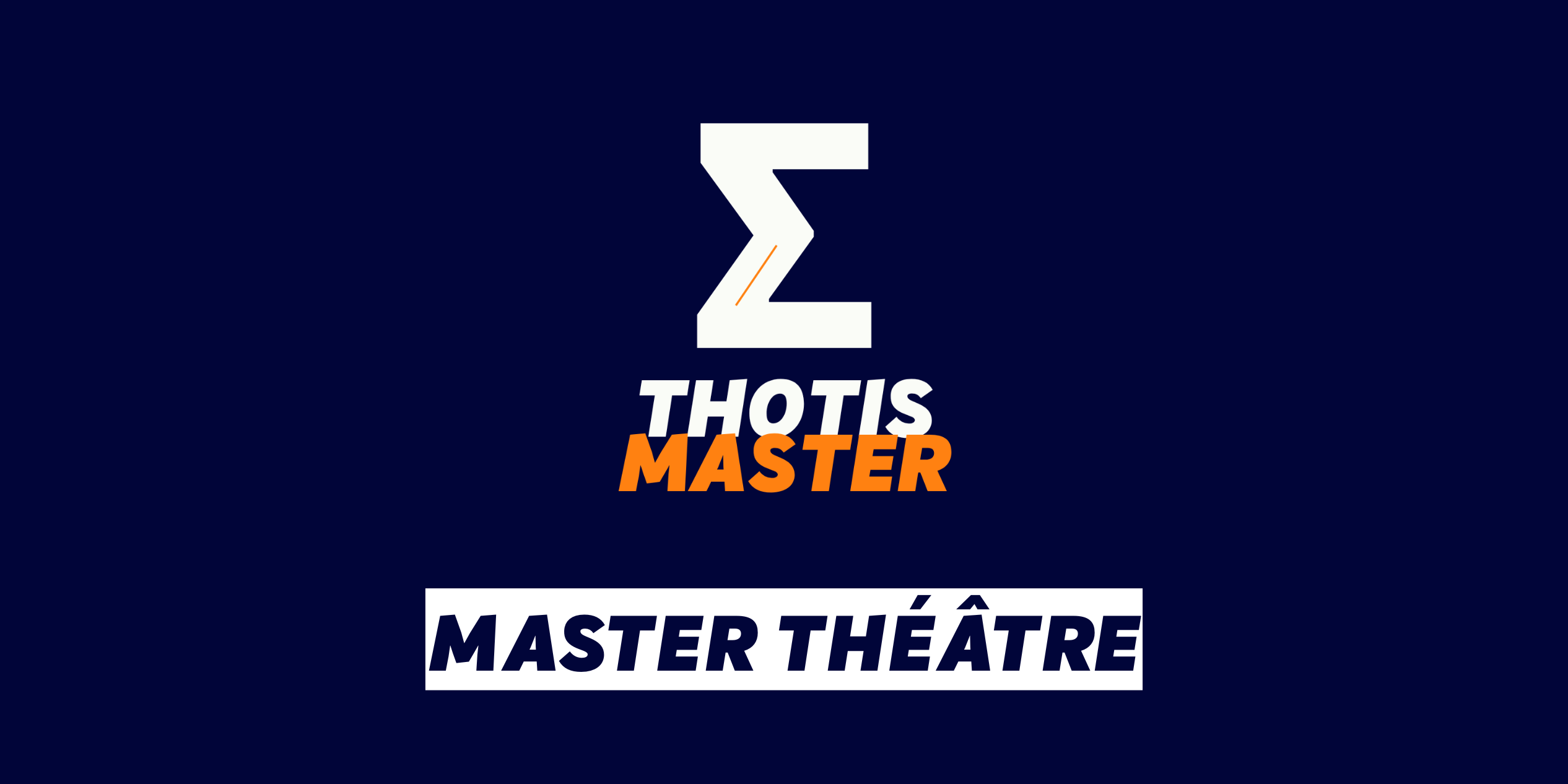 Master théâtre
