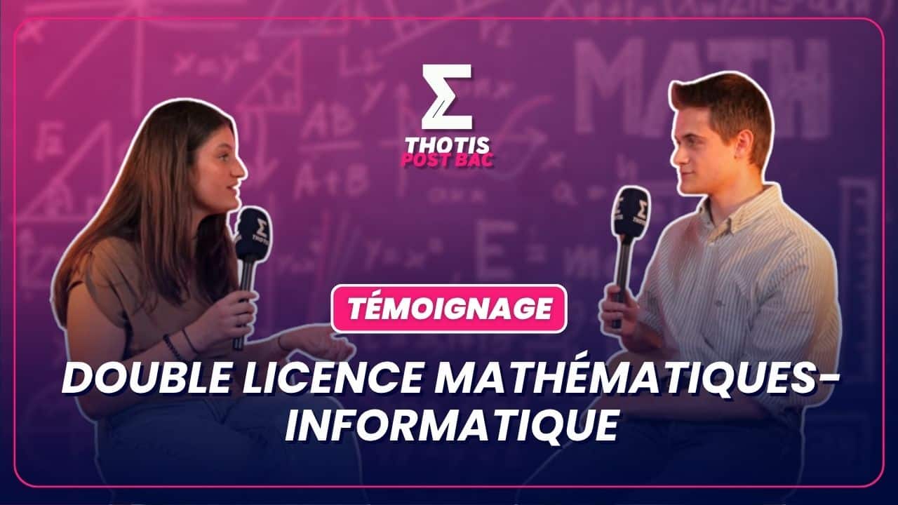 Témoignage licence mathématiques informatique