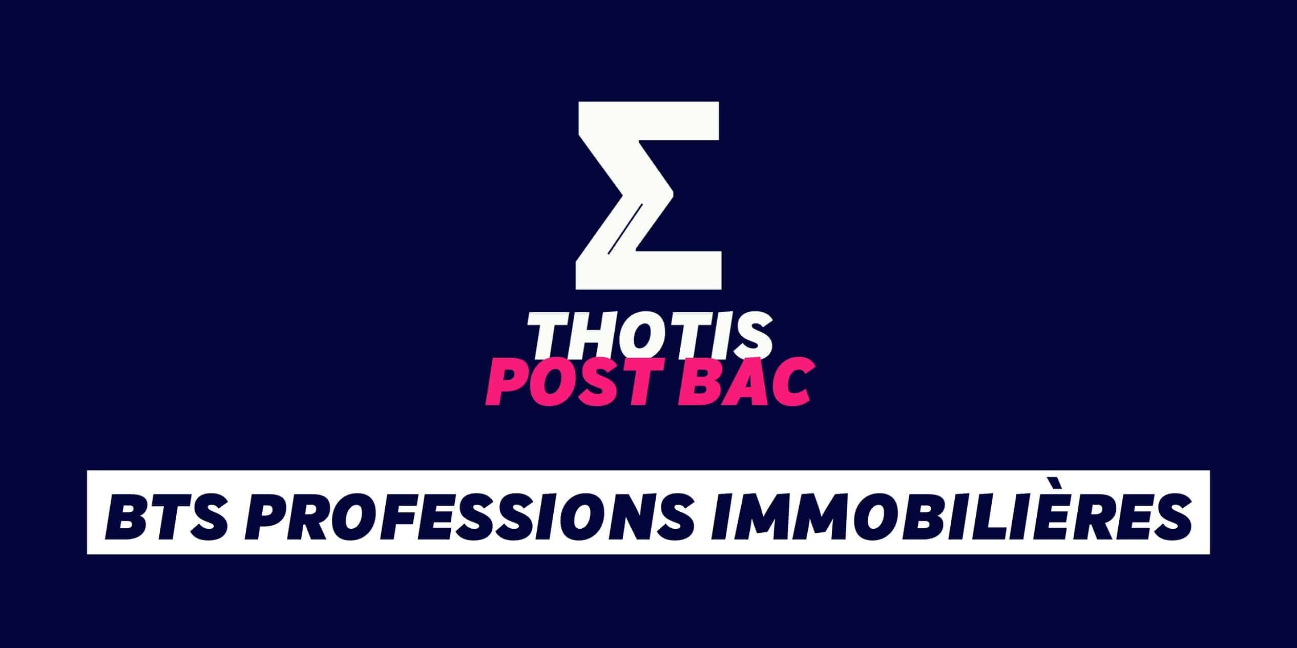 BTS Professions Immobilières