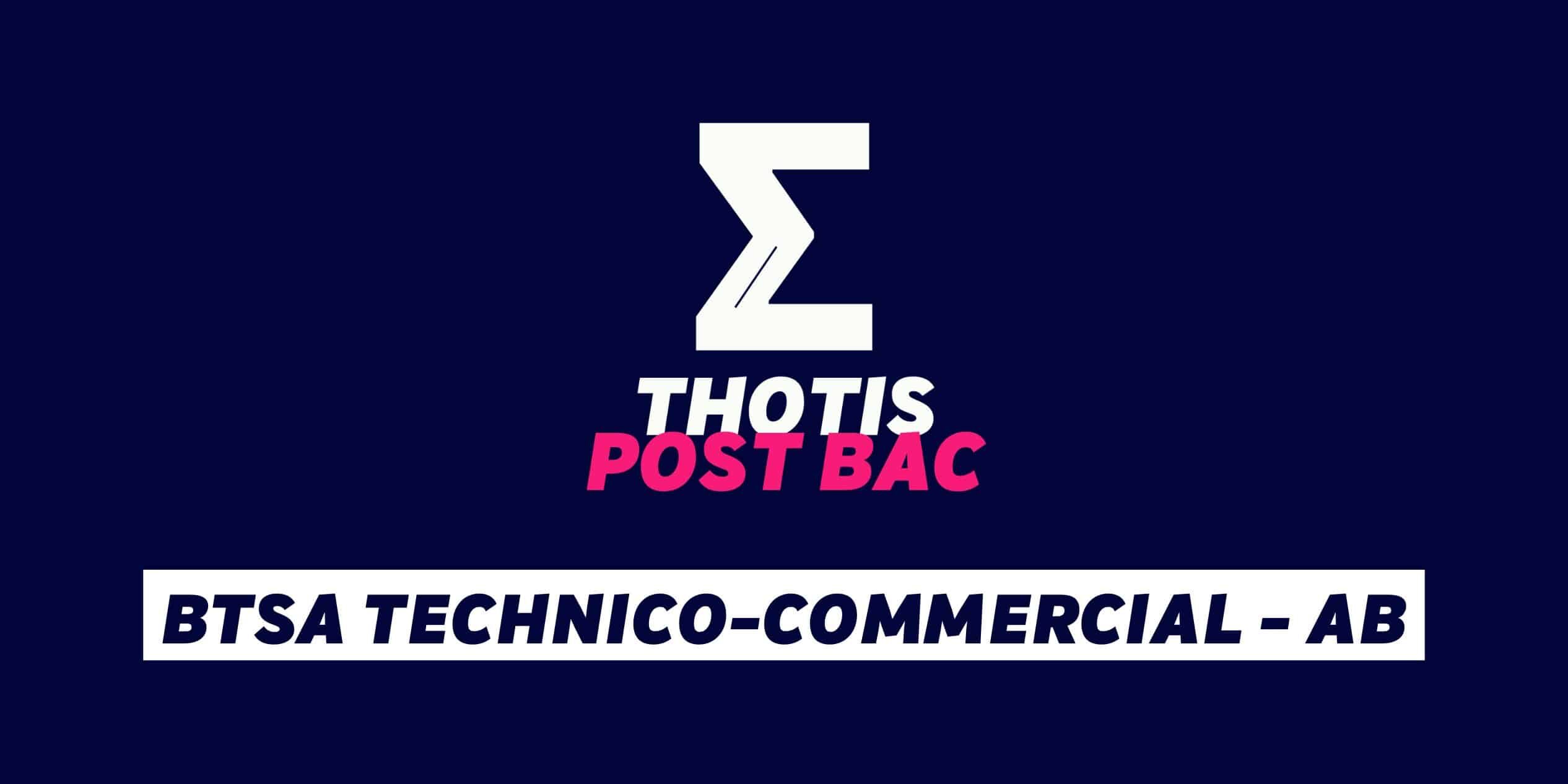 BTSA Technico-commercial - AB