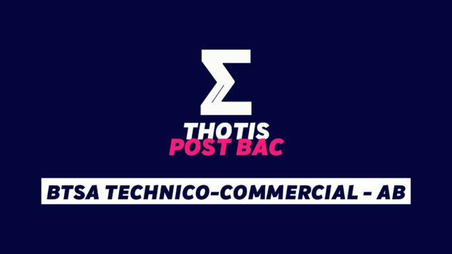 BTSA Technico-commercial - AB