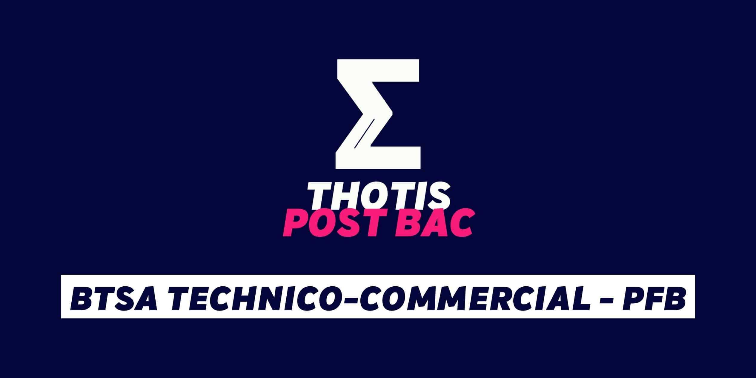 BTSA Technico-commercial - PFB