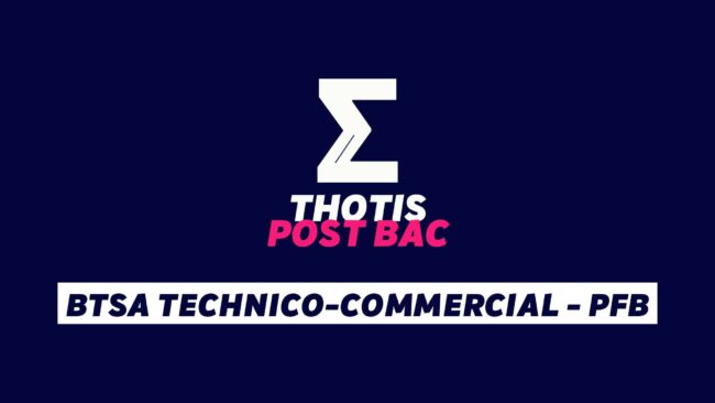 BTSA Technico-commercial - PFB