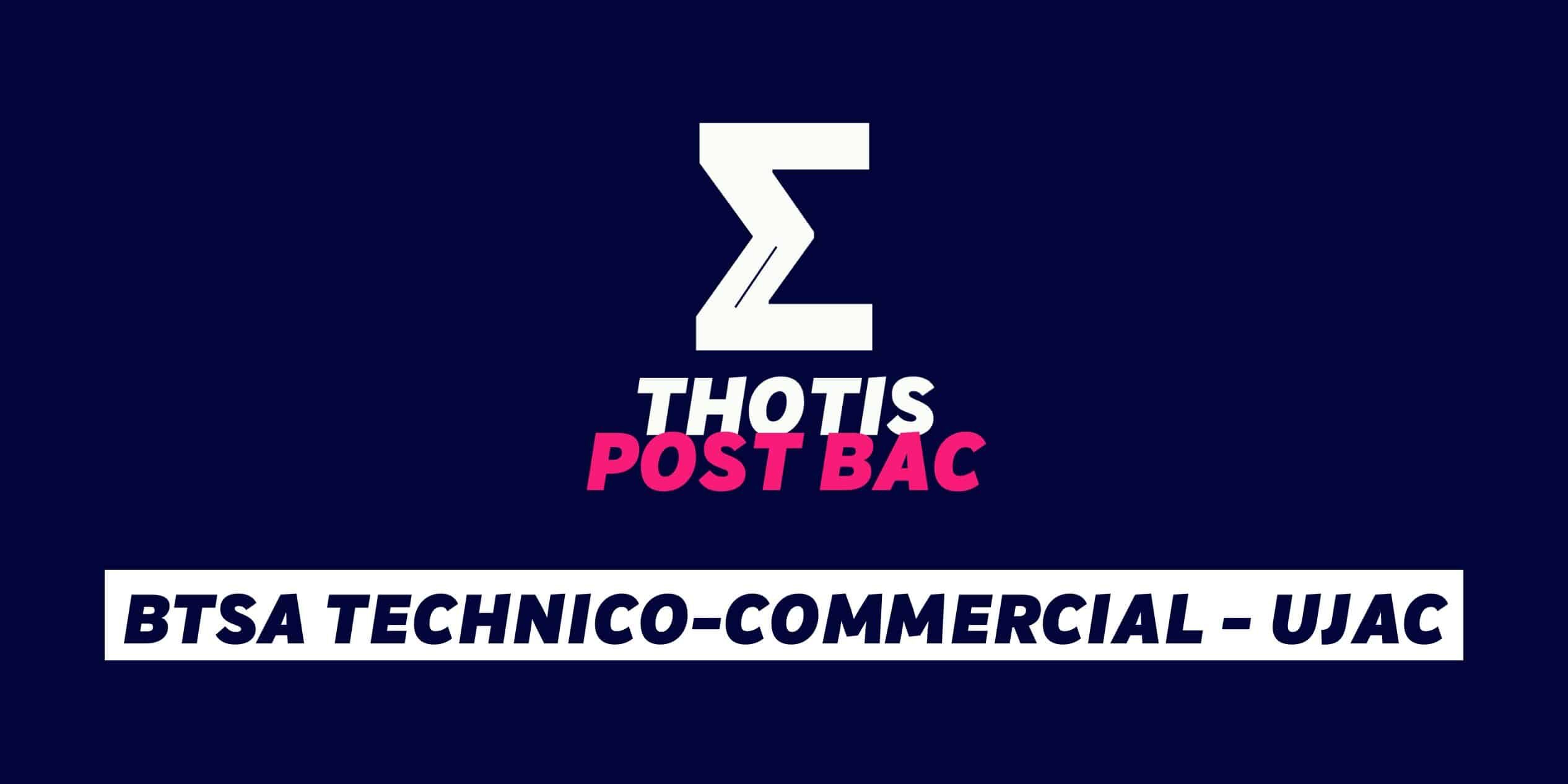 BTSA Technico-commercial - UJAC