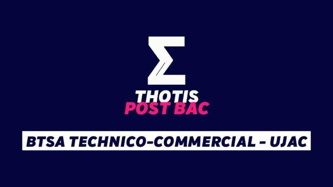 BTSA Technico-commercial - UJAC