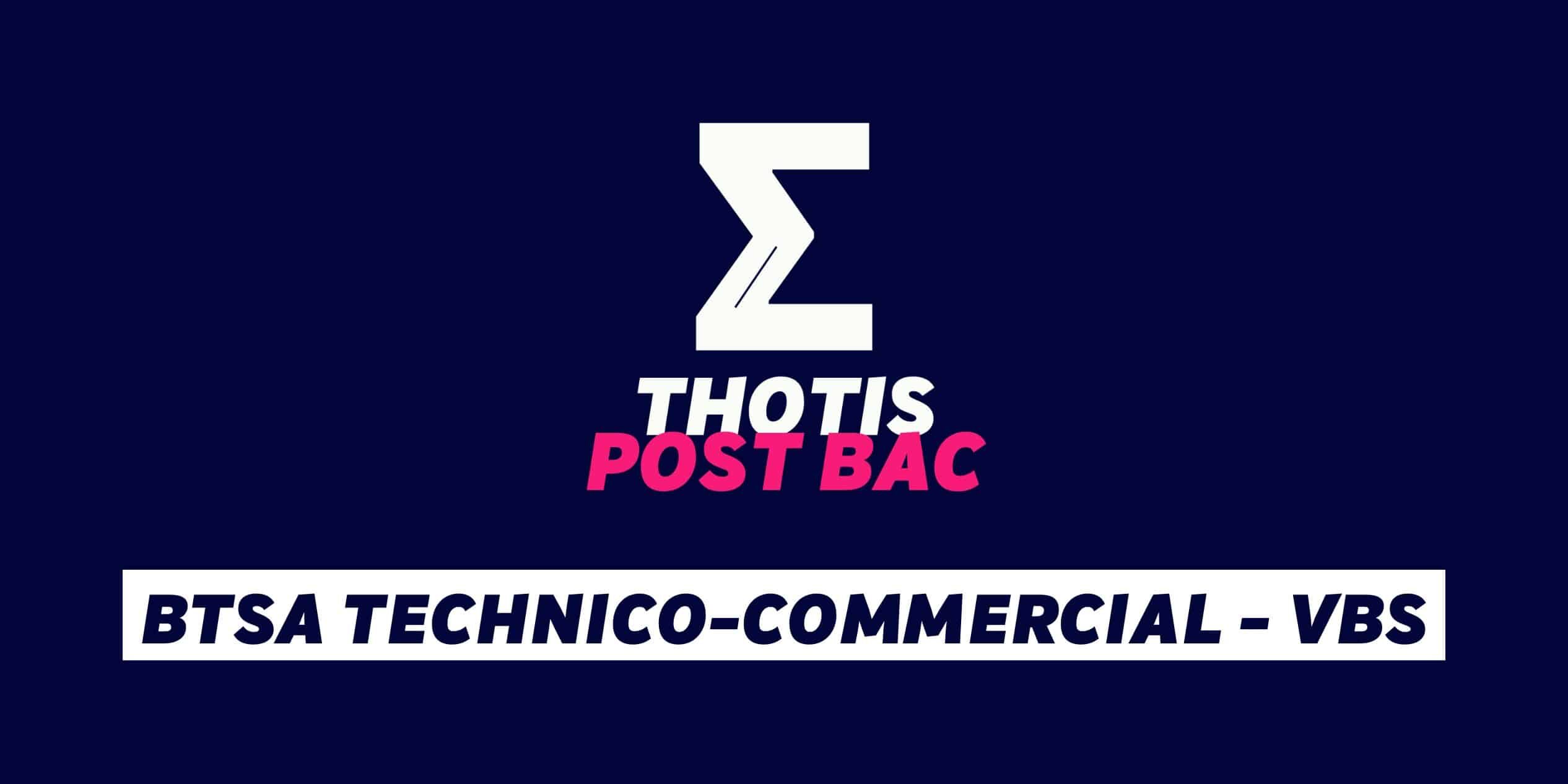BTSA Technico-commercial - VBS