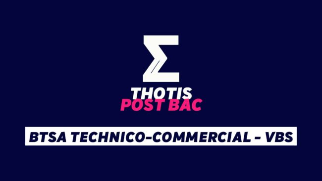 BTSA Technico-commercial - VBS