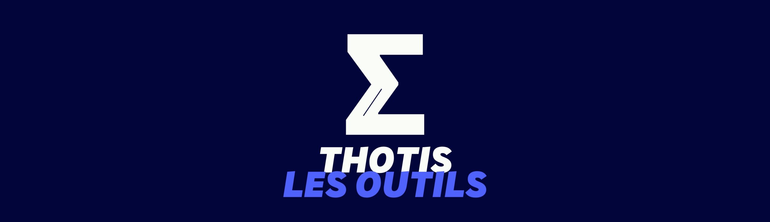 Banniere outils