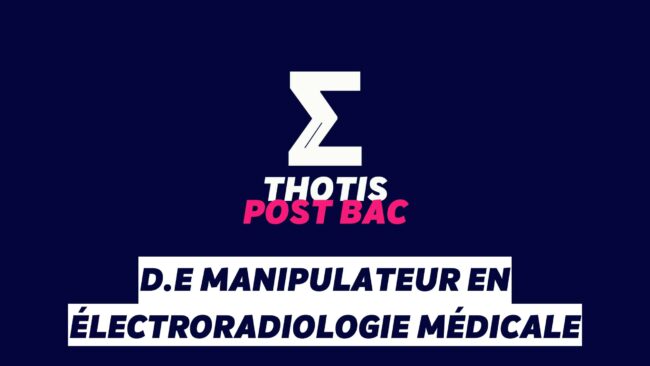 D E Manipulateur en electroradiologie medicale