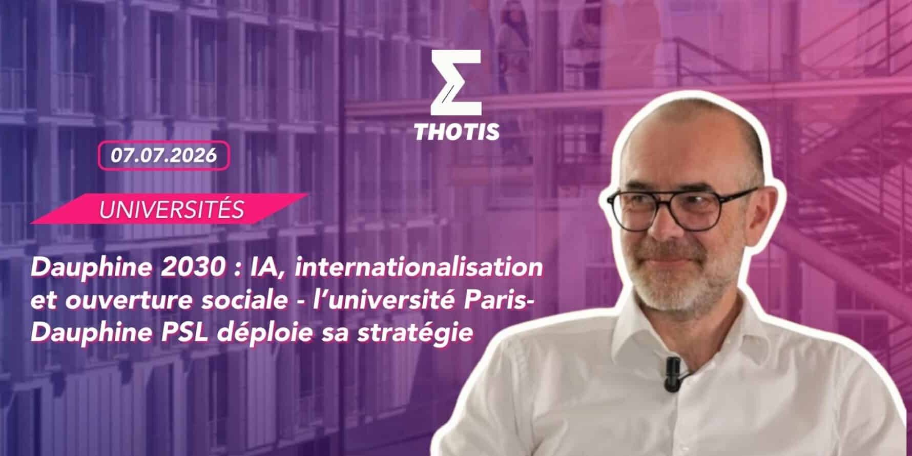 Dauphine 2030 IA, internationalisation et ouverture sociale – l’université Paris-Dauphine PSL dévoile sa stratégie Dauphine 2030 : IA, internationalisation et ouverture sociale - l’université Paris-Dauphine PSL déploie sa stratégie