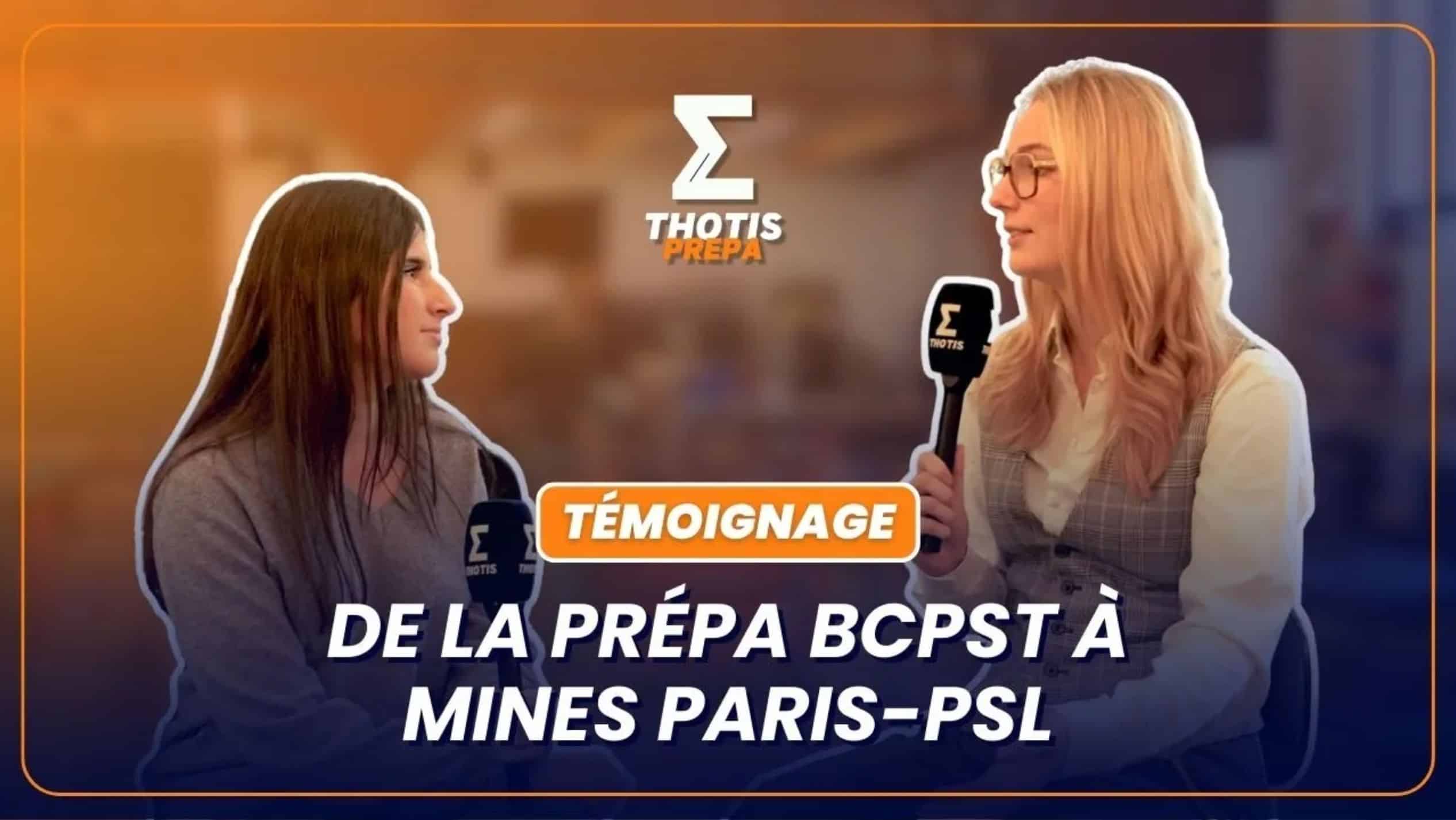 De la prépa BCPST à Mines Paris PSL