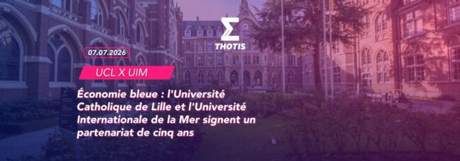 Économie bleue l'Université Catholique de Lille et l'Université Internationale de la Mer signent un partenariat de cinq ans