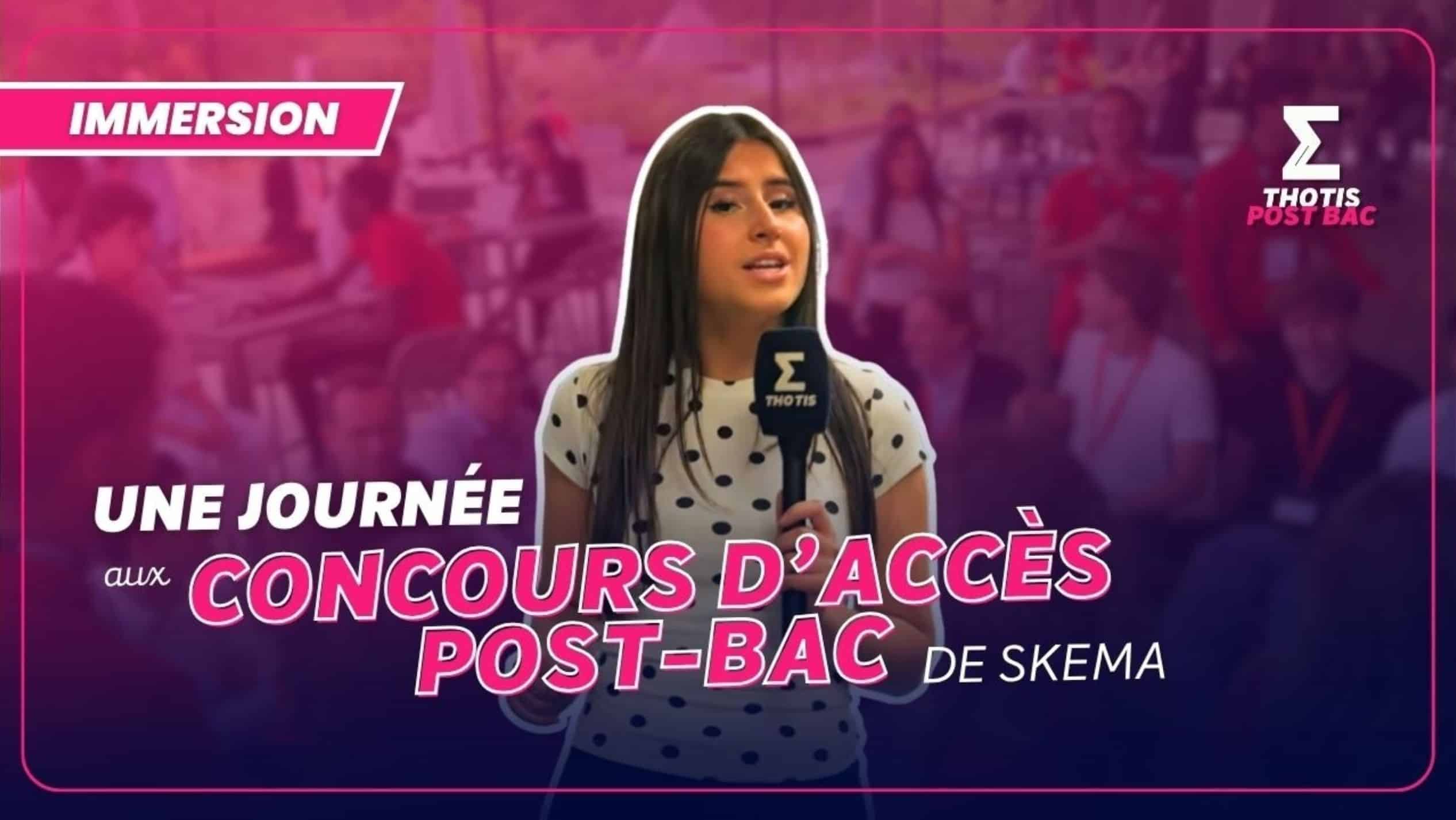 Immersion Les concours dacces Post Bac de SKEMA