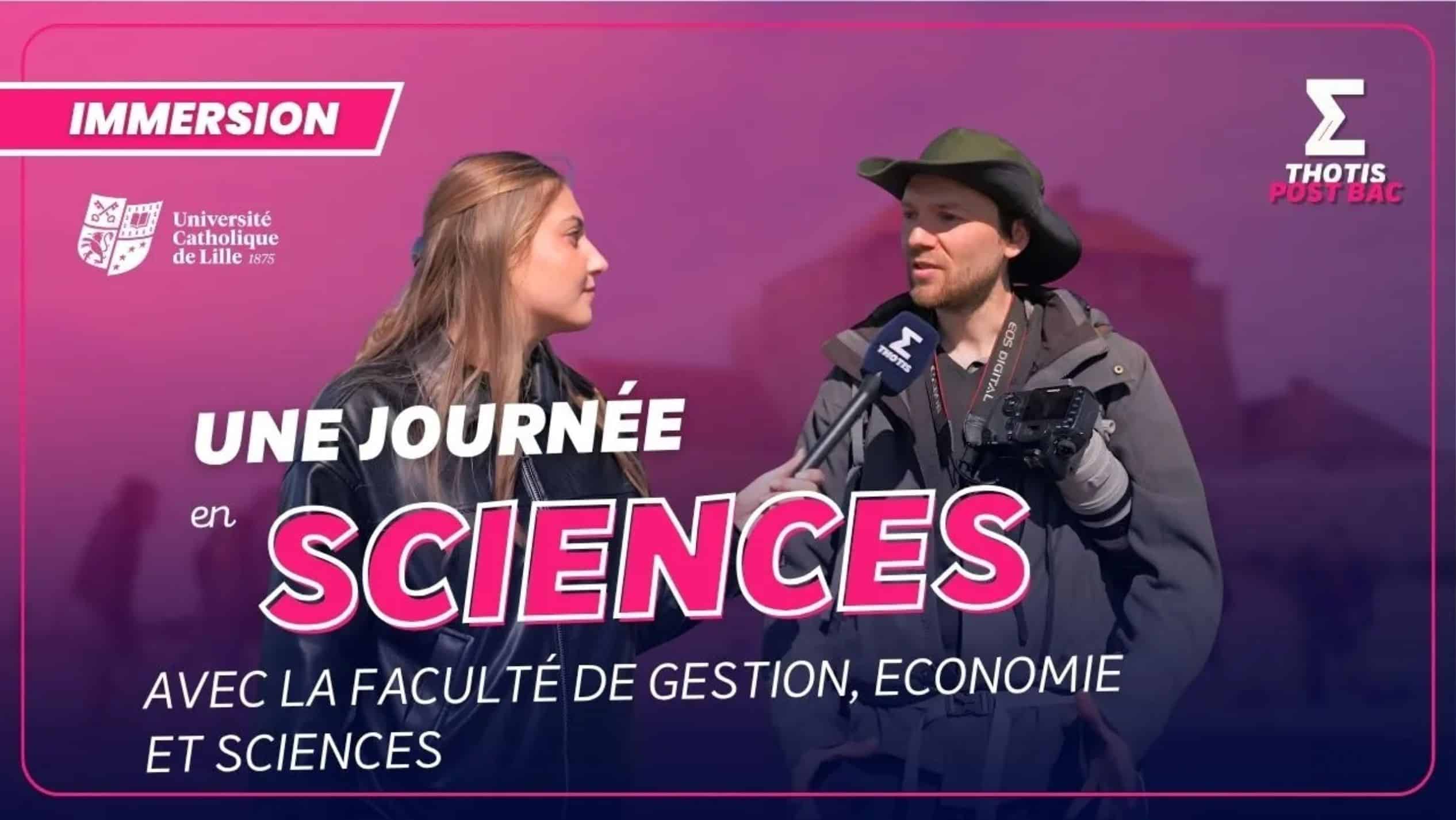Licence Sciences de la Vie une journée de terrain à l'Université Catholique de Lille