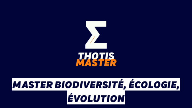 Master Biodiversité, écologie, évolution