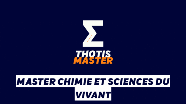 Master Chimie et sciences du vivant