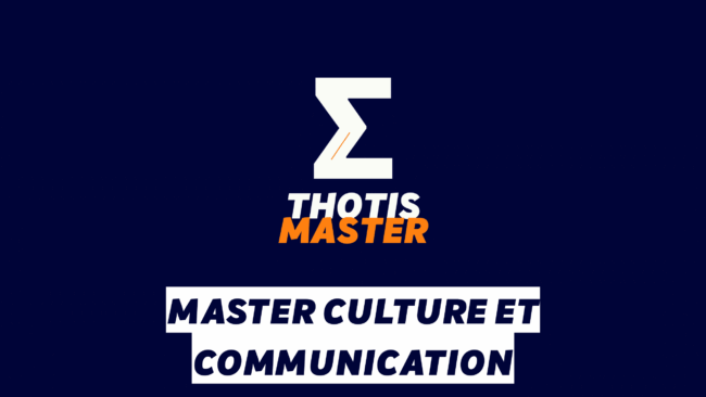 Master Culture et communication Master Culture et communication