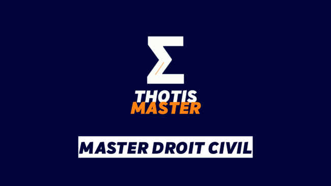 Master Droit civil