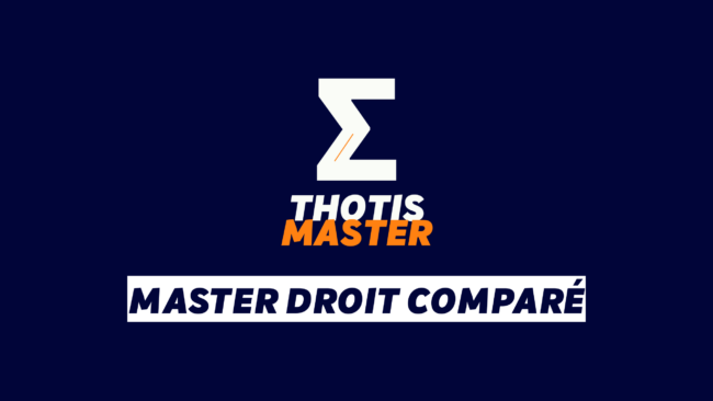 Master Droit compare
