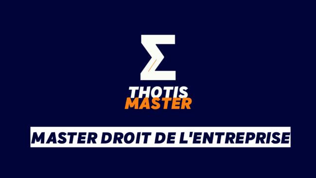 Master Droit de l'entreprise