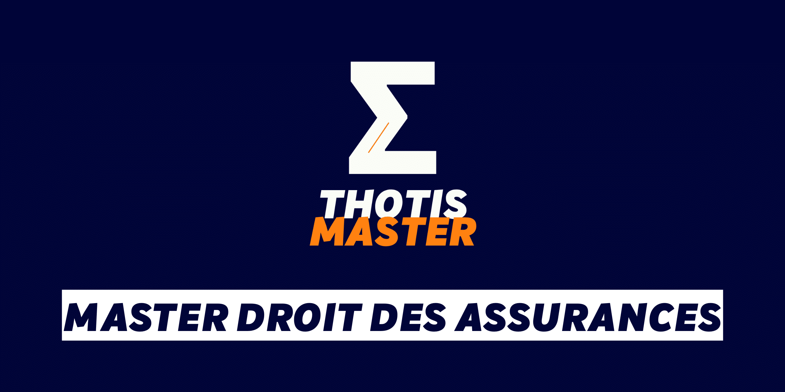 Master Droit des assurances