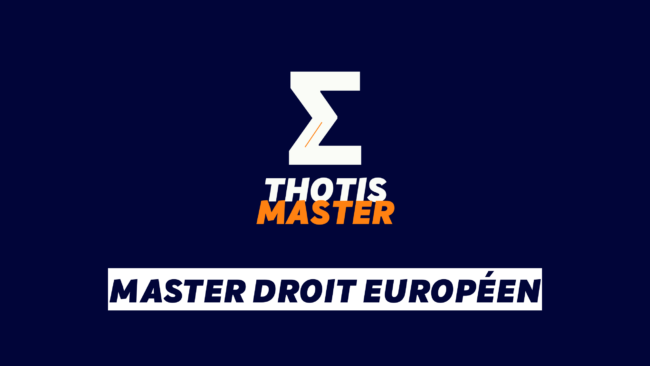 Master Droit européen