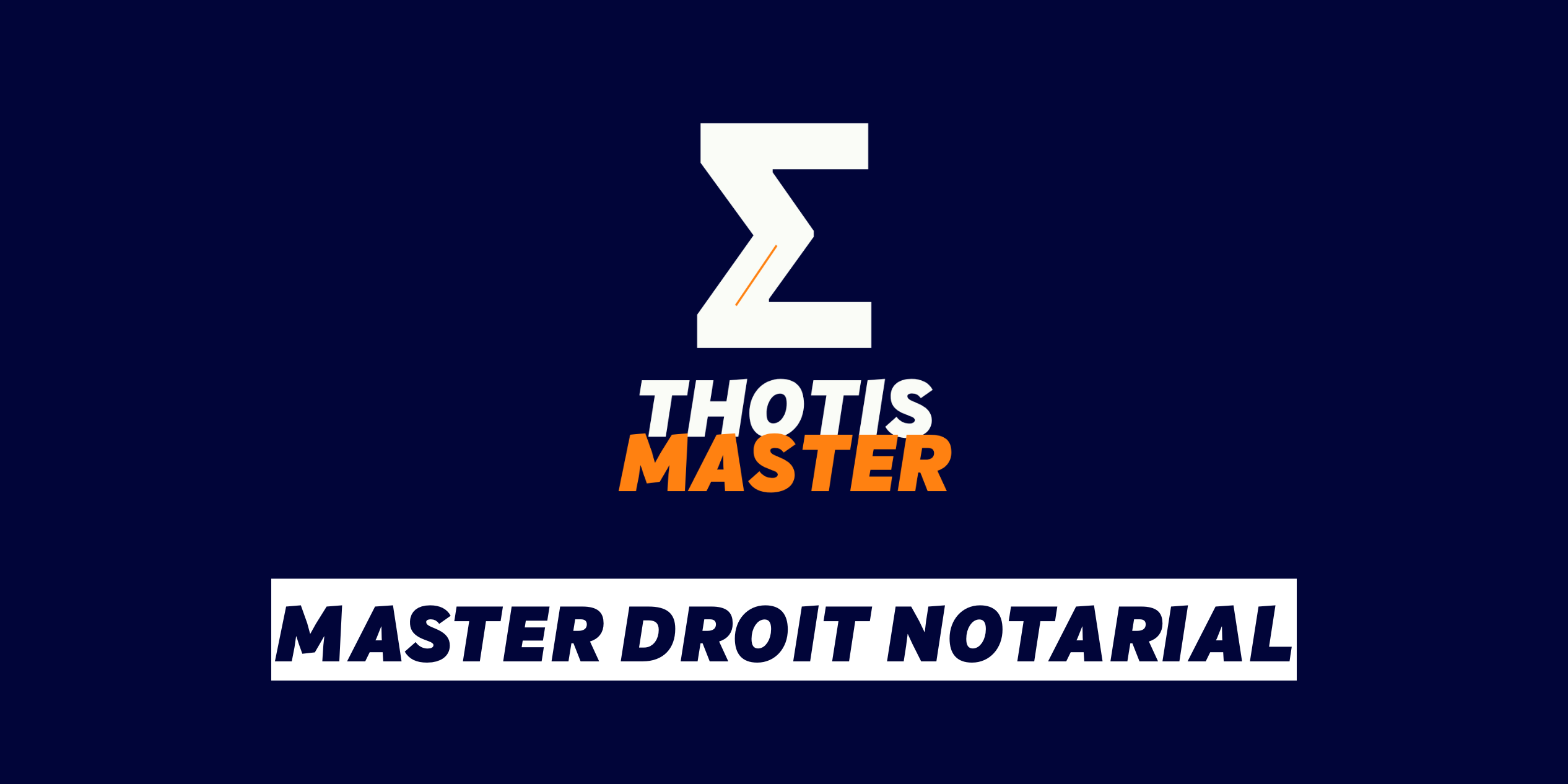 Master Droit notarial Master Droit notarial