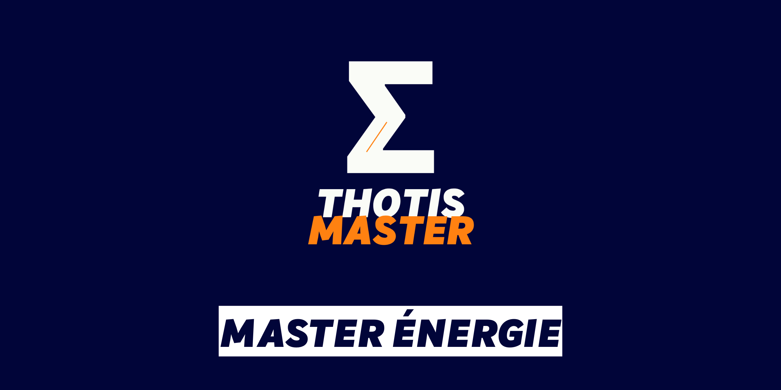 Master Énergie