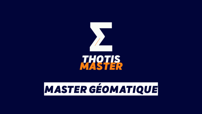 Master Géomatique
