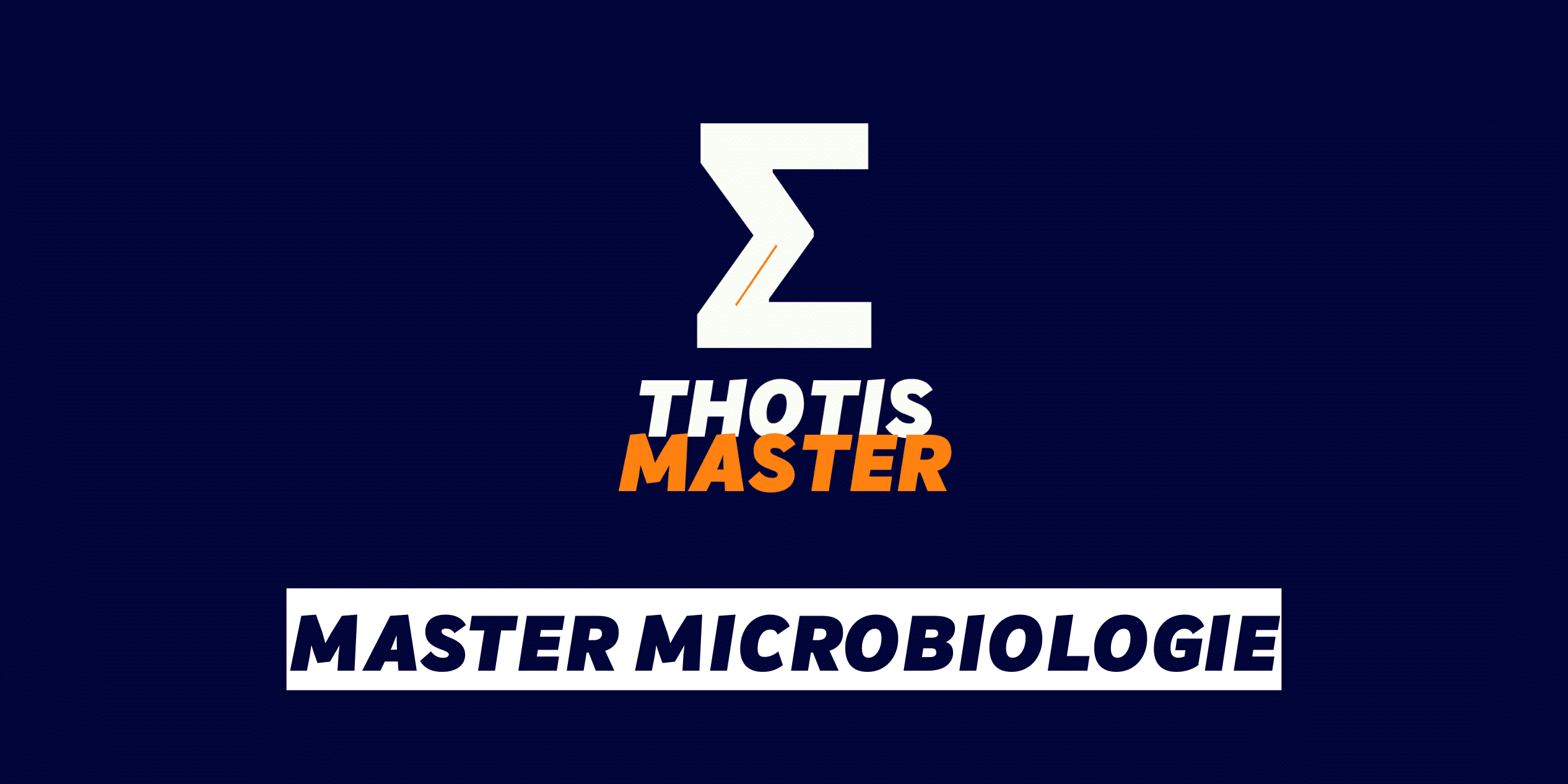 Master Microbiologie