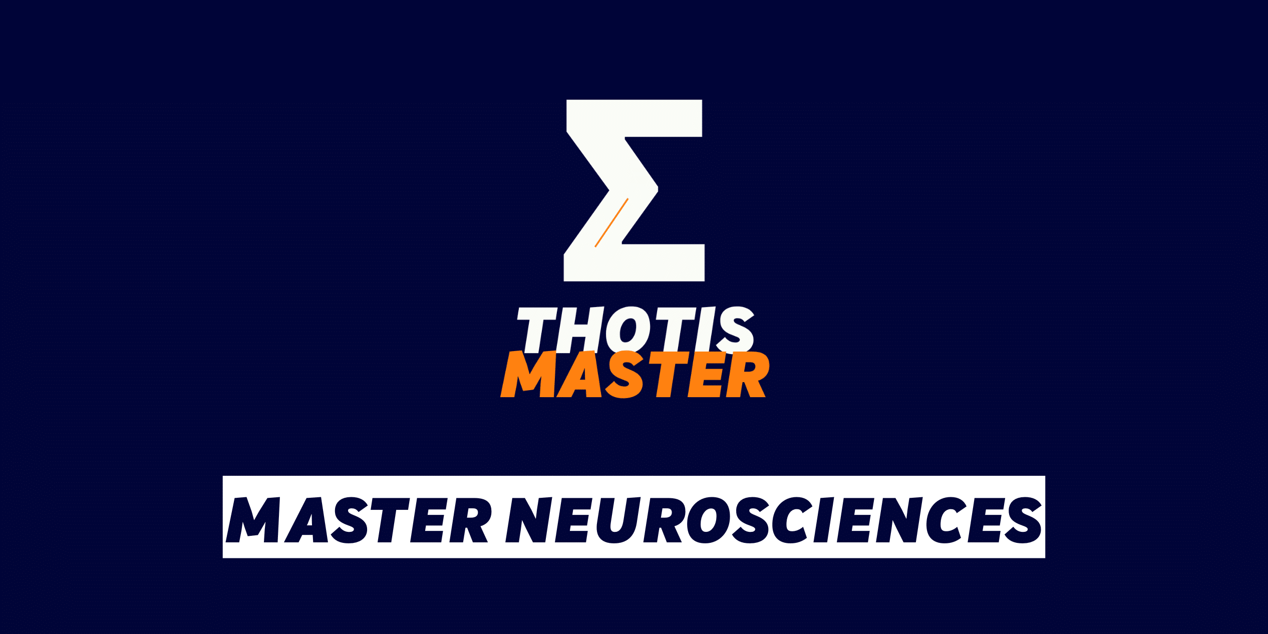 Master Neurosciences