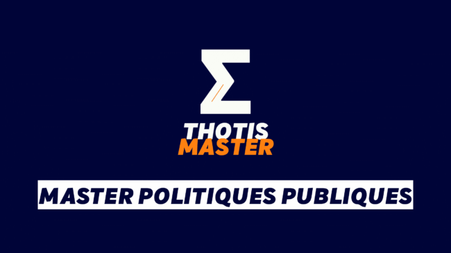 Master Politiques publiques