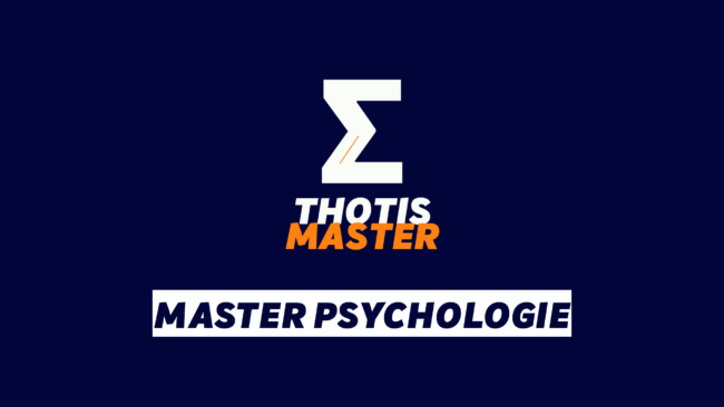 Master Psychologie Master Psychologie