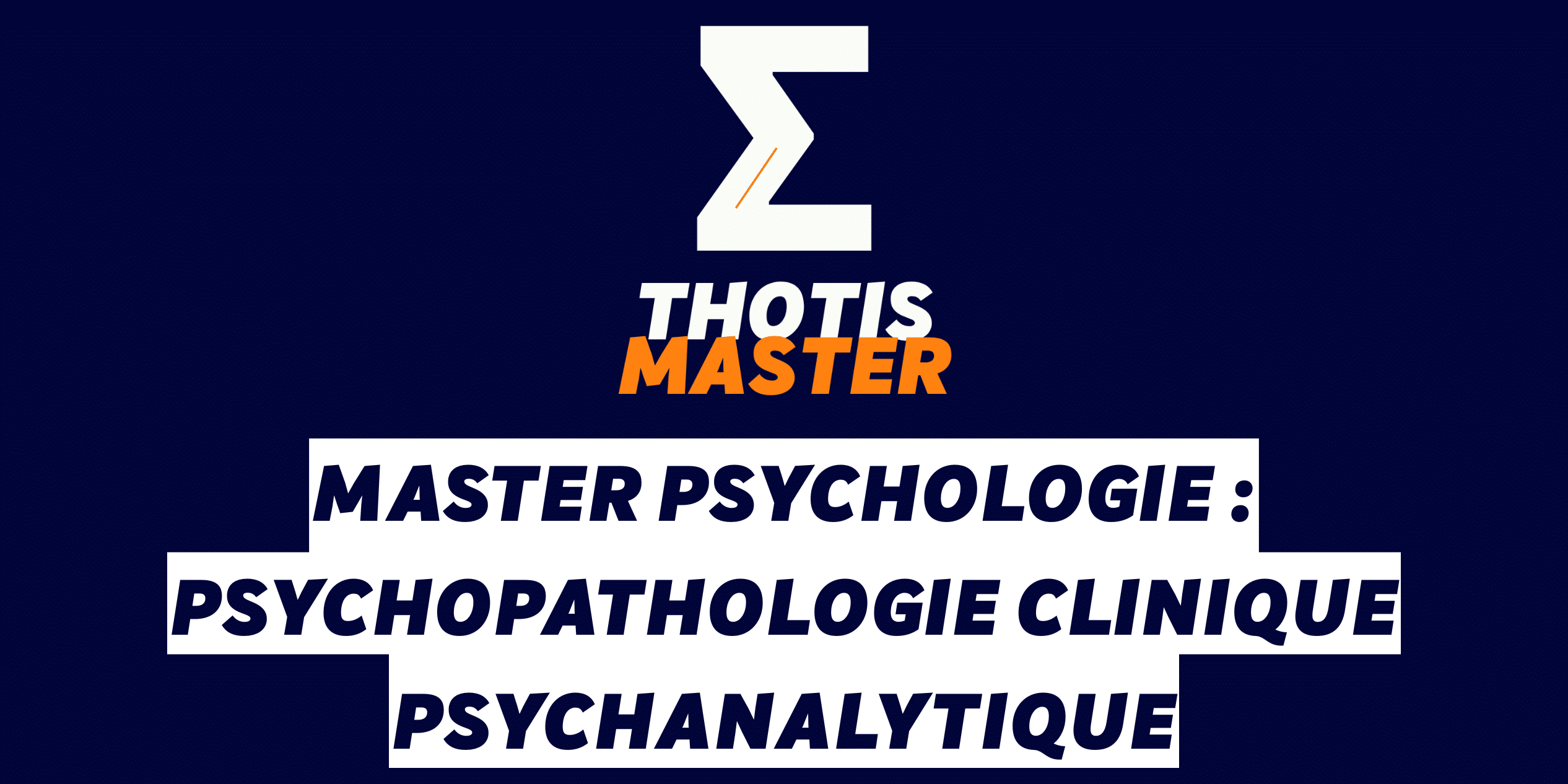 Master Psychologie psychopathologie clinique psychanalytique Master Psychologie psychopathologie clinique psychanalytique