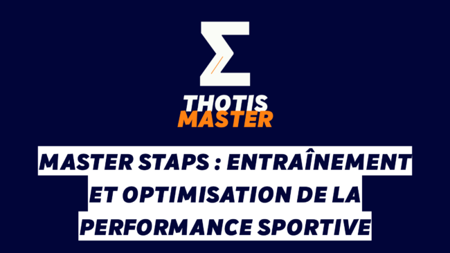 Master STAPS Entraînement et optimisation de la performance sportive Master STAPS Entraînement et optimisation de la performance sportive