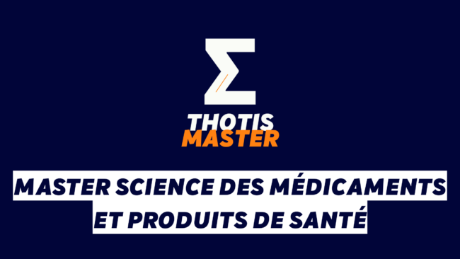 Master Science des médicaments et produits de santé
