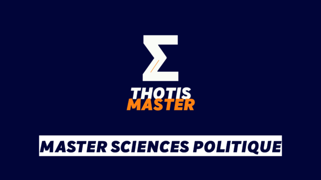Master Sciences Politique Master Sciences Politique