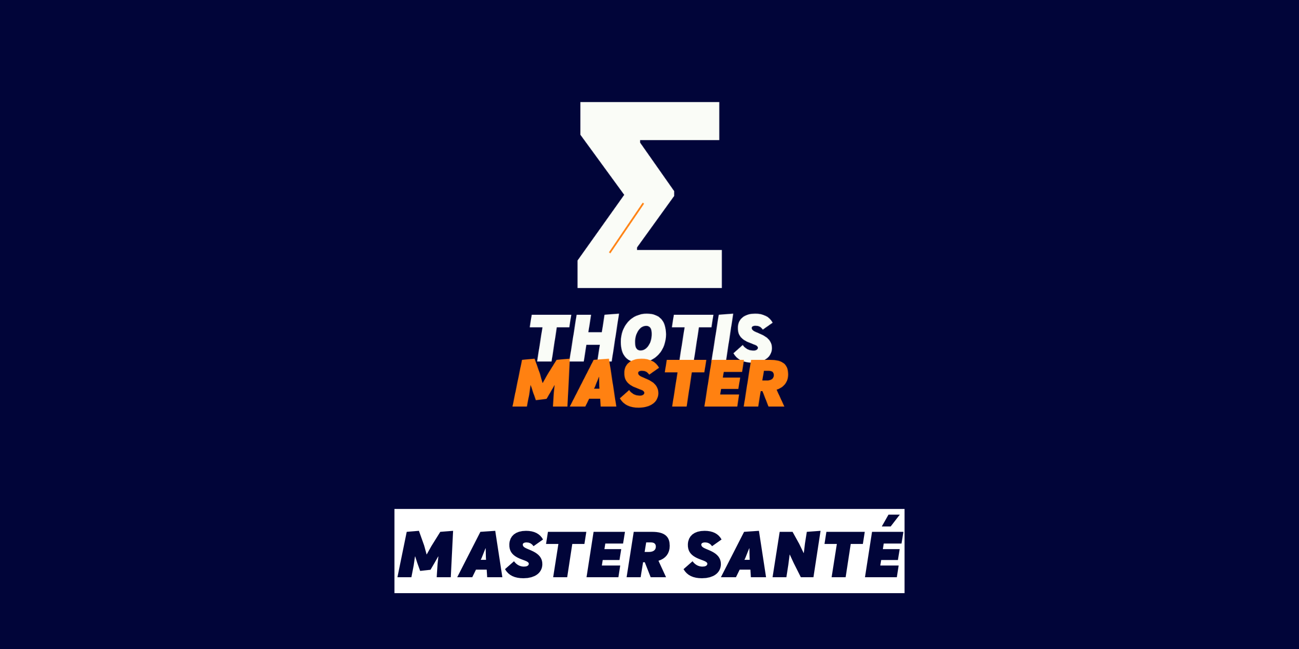 Master sante