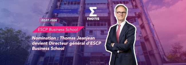 Nomination Thomas Jeanjean devient Directeur général d’ESCP Business School / Crédit : David Atlan photos