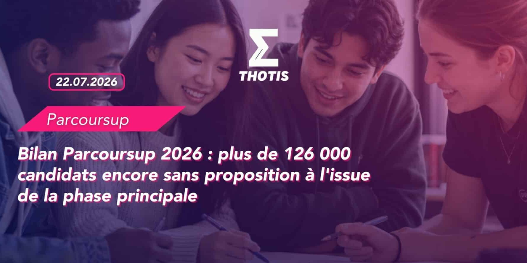 Bilan Parcoursup phase principale MESRE Bilan Parcoursup phase principale MESRE