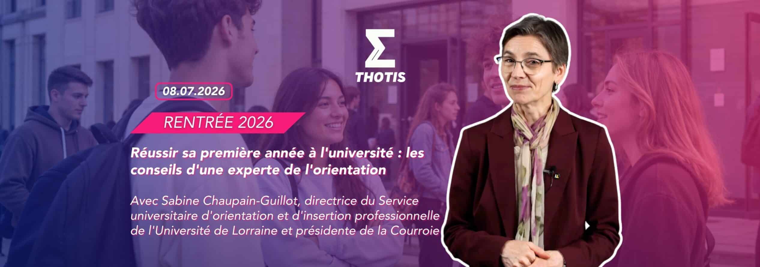 Réussir sa première année à l'université : les conseils d'une experte de l'orientation