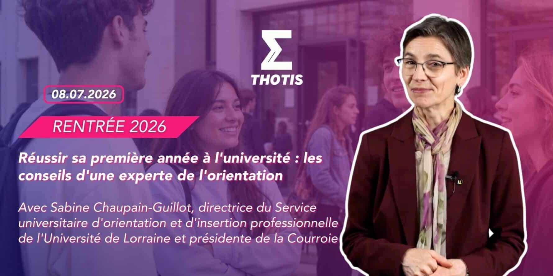 Réussir sa première année à l'université : les conseils d'une experte de l'orientation