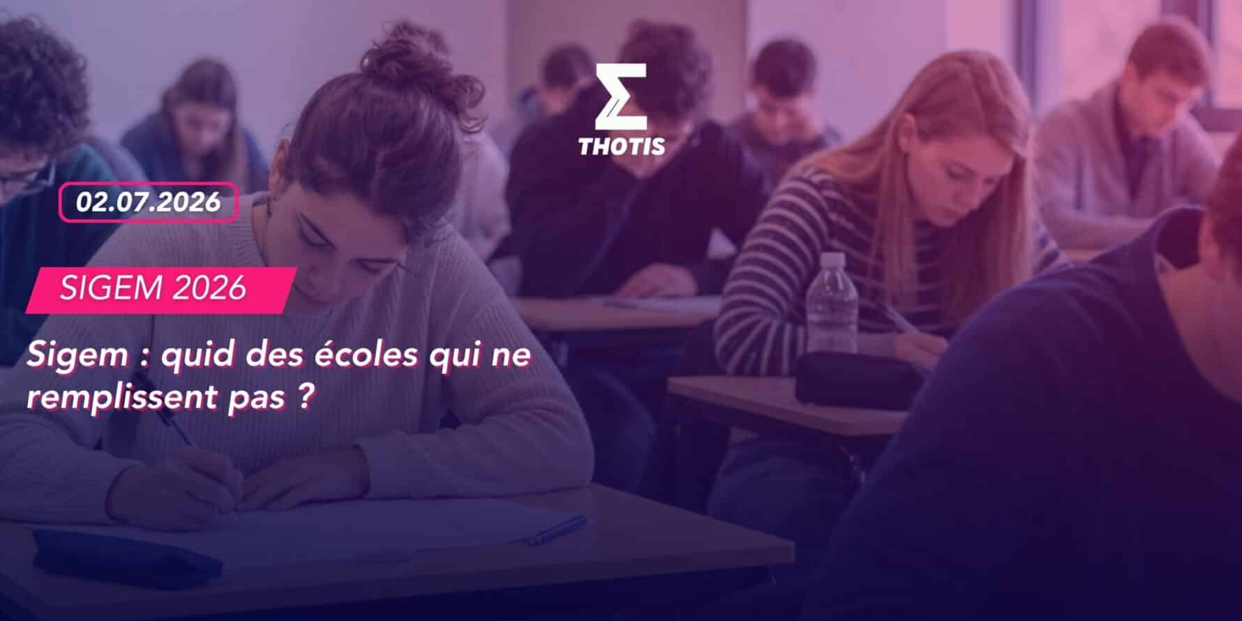 Sigem quid des écoles qui ne remplissent pas Sigem quid des écoles qui ne remplissent pas