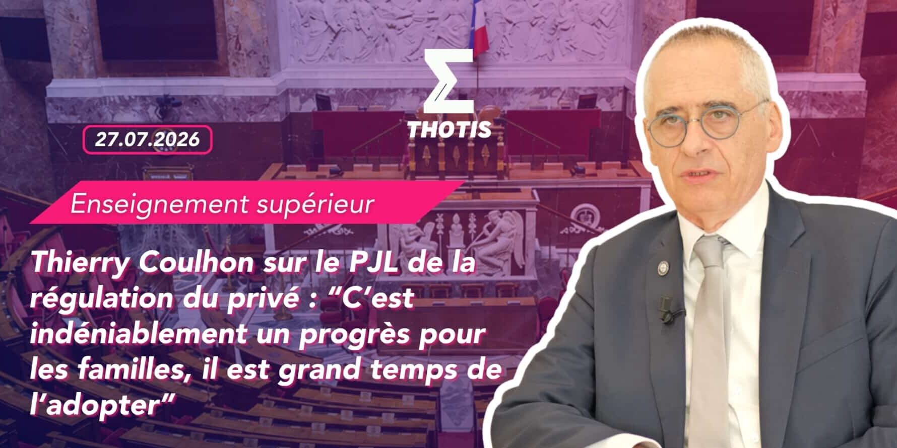 Thierry Coulhon sur le PJL de la régulation du privé “C’est indéniablement un progrès pour les familles, il est grand temps de l’adopter”-2 Thierry Coulhon sur le PJL de la régulation du privé “C’est indéniablement un progrès pour les familles, il est grand temps de l’adopter”