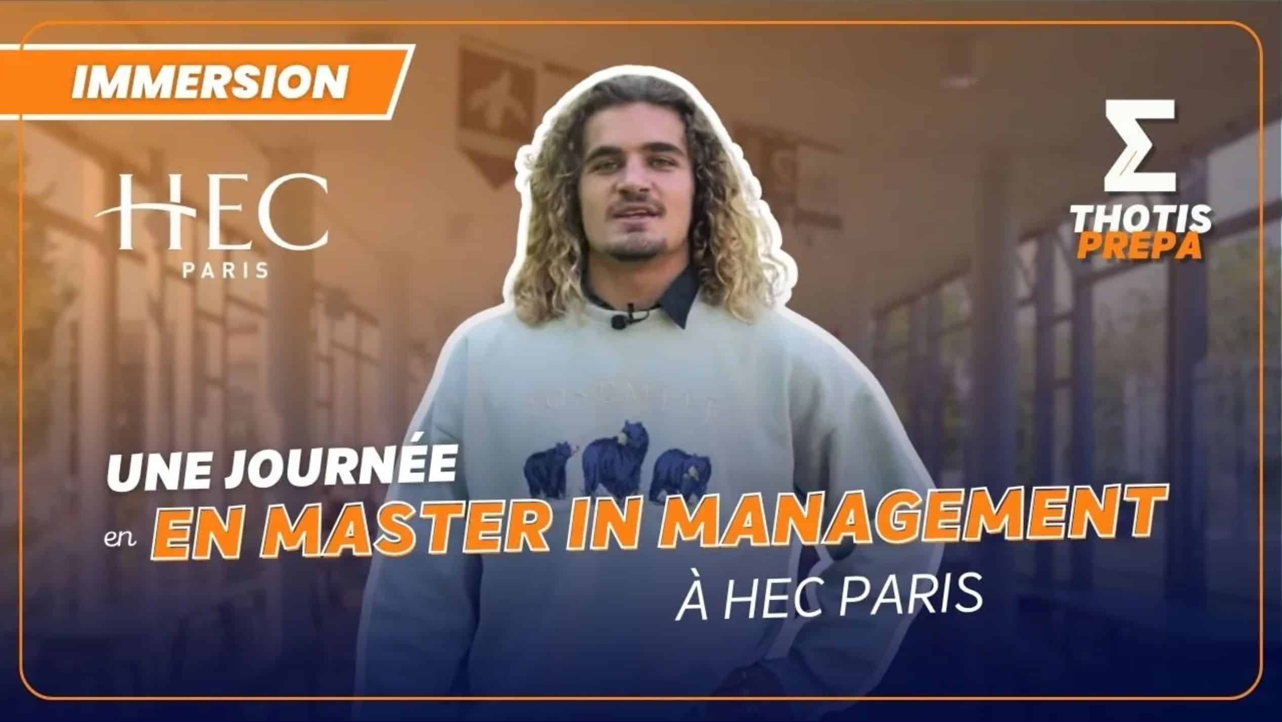 Une journée à HEC Paris (PGE)